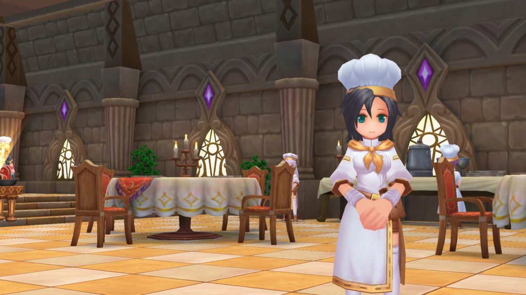 Pizza NPC in Cuisine Association Cooking Center to unlock Cooking